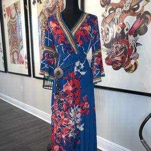 Flying Tomato boho gypsy floral dress size S 💃🏻